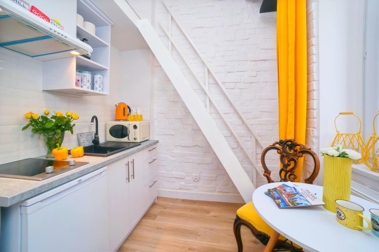 Berg Apartament Yellow กดัญสก์ ภายนอก รูปภาพ