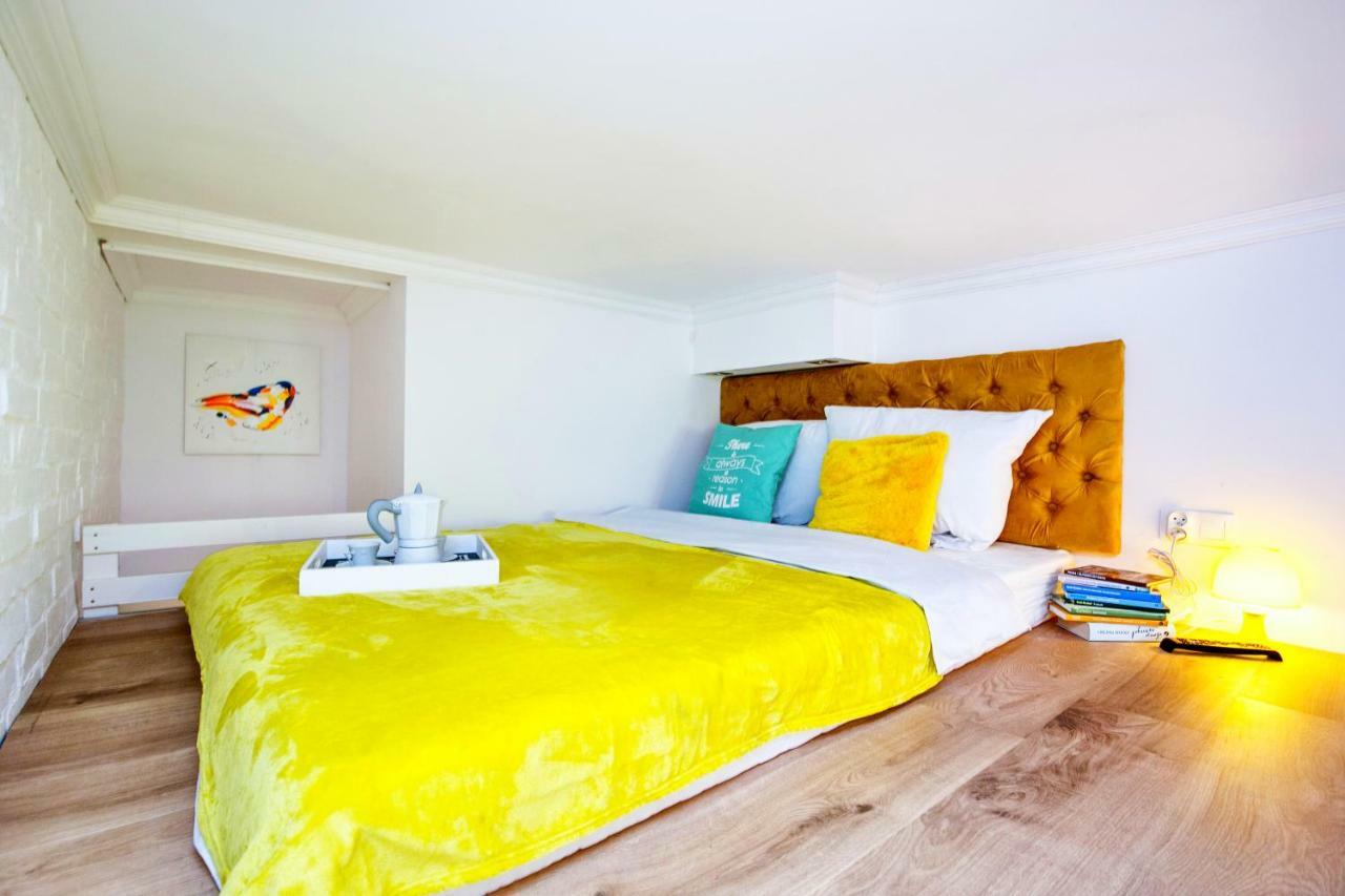 Berg Apartament Yellow กดัญสก์ ภายนอก รูปภาพ